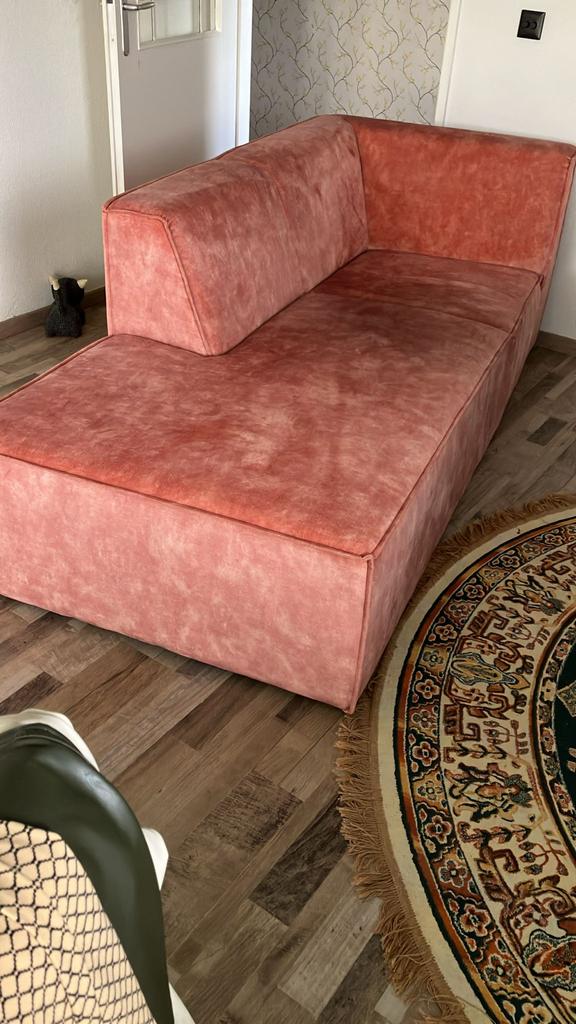 Roze bank, Ophalen, Overige materialen, Gebruikt, Tweepersoons