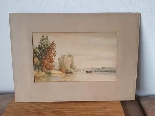 Maarten Jacob Wessel, tekenleraar Rotterdam 1864-1936, Antiek en Kunst, Kunst | Schilderijen | Klassiek, Ophalen