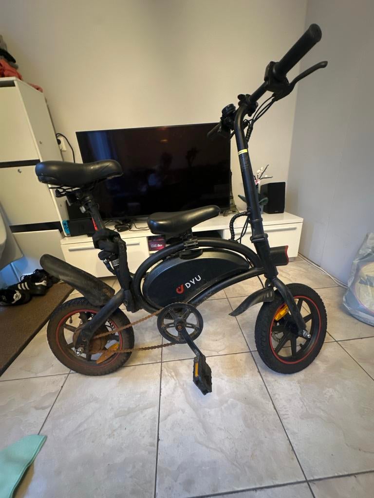 Dyu d3f zonder gashendel, Fietsen en Brommers, Fietsen | Vouwfietsen, Ophalen of Verzenden, Minder dan 14 inch