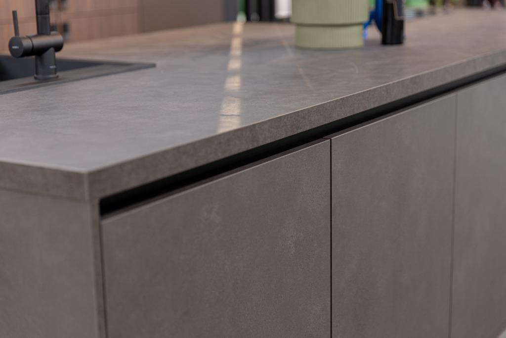 Eilandkeuken compleet met BORA kookplaat + 2 jaar garantie, Ophalen, Nieuw, Dubbelwandige keuken, Met kookeiland