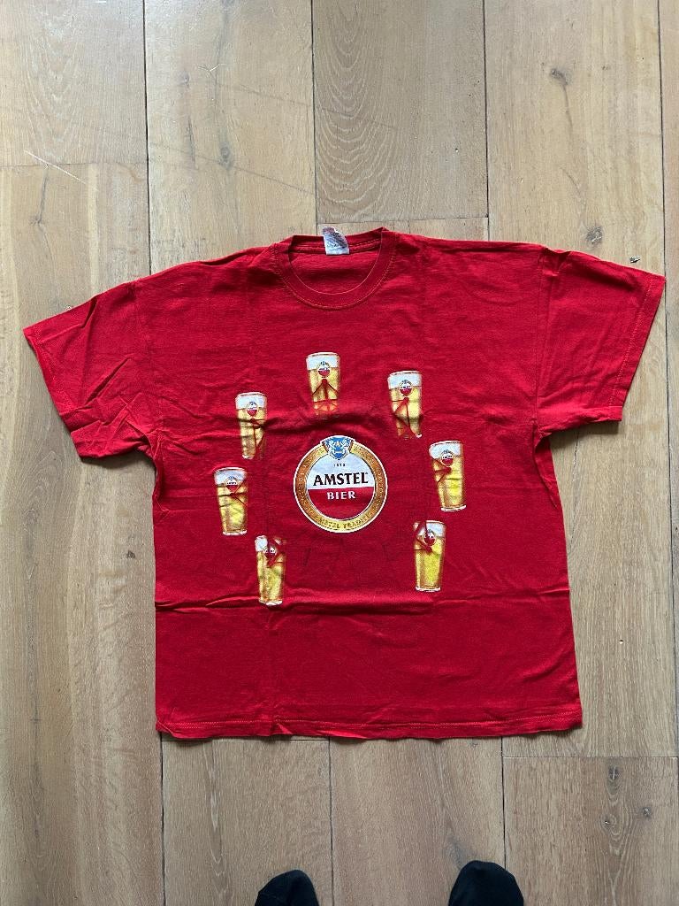 Amstel T-shirt maat L, Maat 52/54 (L), Amstel, Ophalen of Verzenden, Kleding