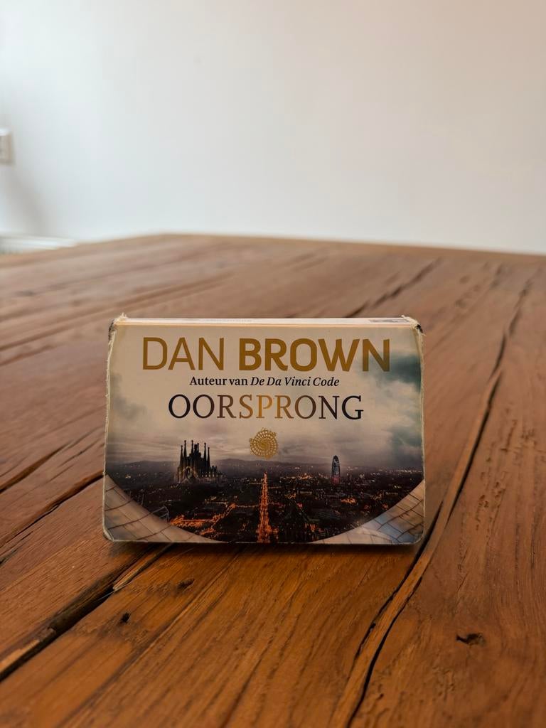 Dwarsligger - Oorsprong - Dan Brown, Boeken, Romans, Gelezen, Nederland, Ophalen of Verzenden