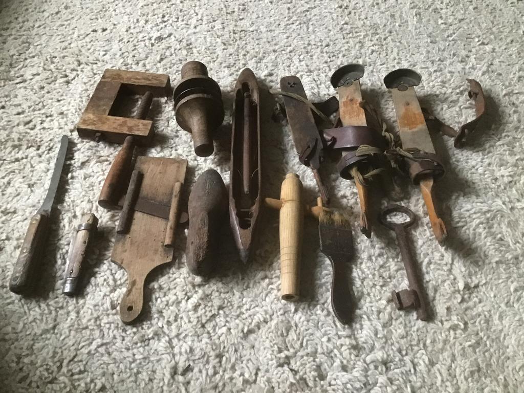 Antiek gereedschap opbrengst giro 555, Antiek en Kunst, Ophalen of Verzenden