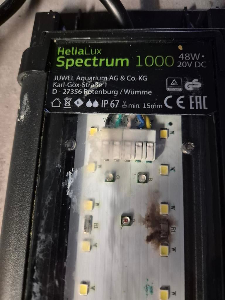 Juwel Helialux 1000 verlichting, Dieren en Toebehoren, Vissen | Aquaria en Toebehoren, Gebruikt, Verlichting of Verwarming, Ophalen