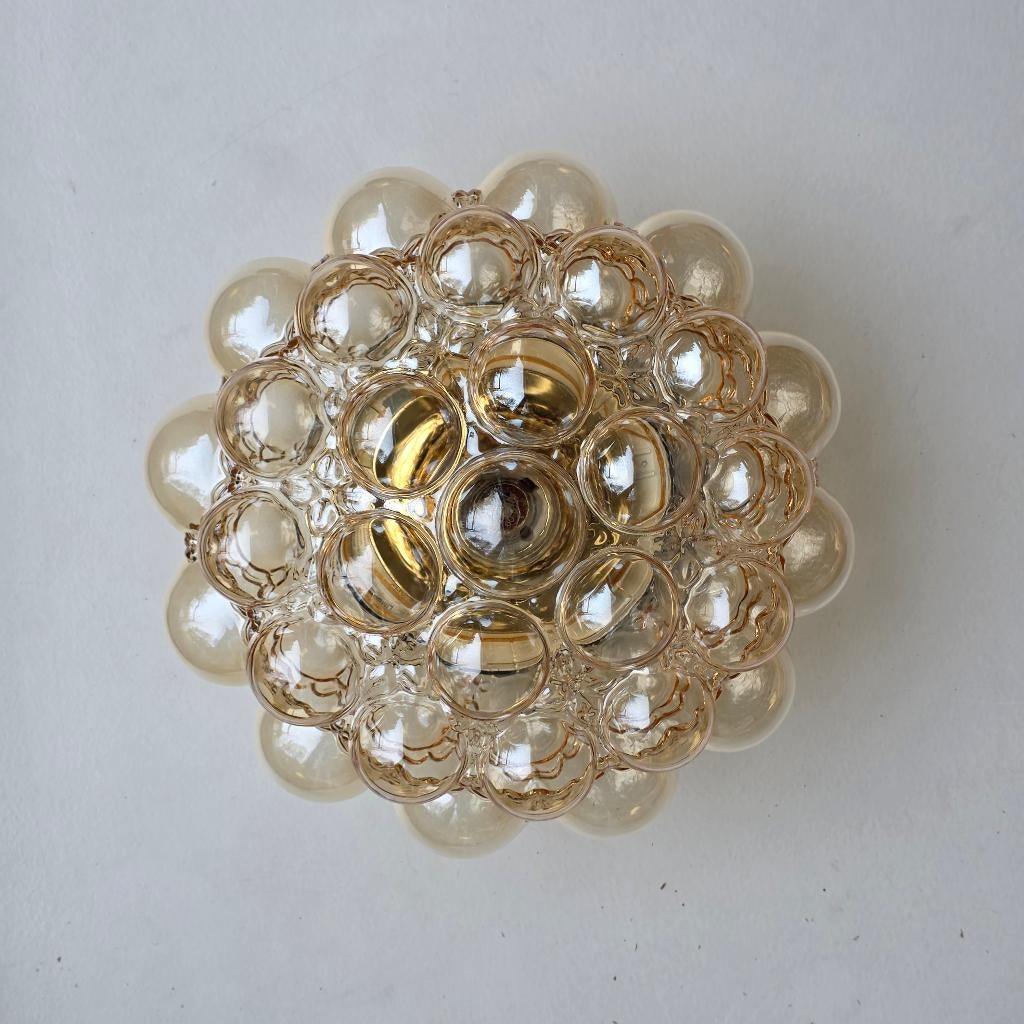 Vintage Bubbel wandlamp/plafondlamp – Glashütte Limburg, Antiek en Kunst, Antiek | Lampen, Ophalen of Verzenden