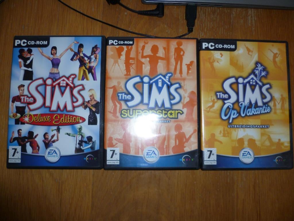 The Sims Deluxe Edition, Sims Superstar en Sims op vakantie!, Spelcomputers en Games, Games | Pc, 1 speler, Ophalen of Verzenden