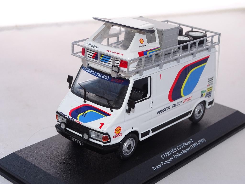 1/43 Atlas Citroen C35, Ophalen of Verzenden, Nieuw, Auto, Overige merken