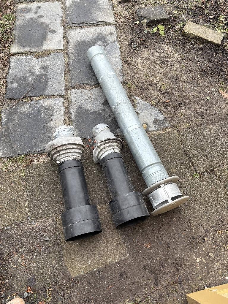Dakdoorvoer ventilatie rookkanaal schoorsteen, Ophalen, Gebruikt, Afzuiger
