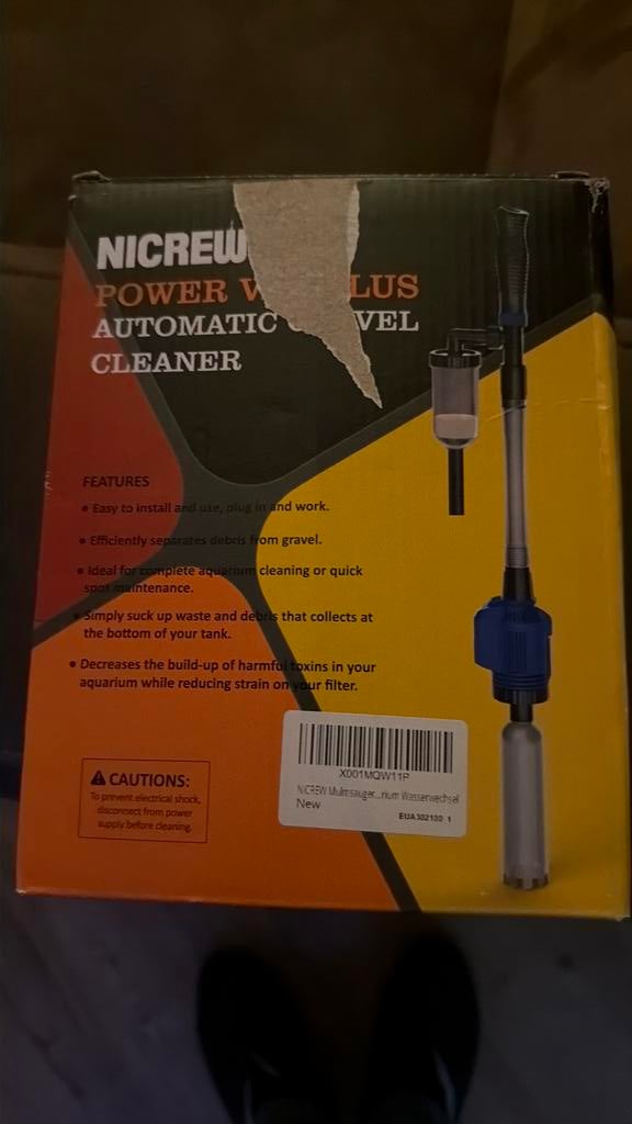 Aquarium gravel cleaner, Dieren en Toebehoren, Vissen | Aquaria en Toebehoren, Ophalen of Verzenden, Zo goed als nieuw