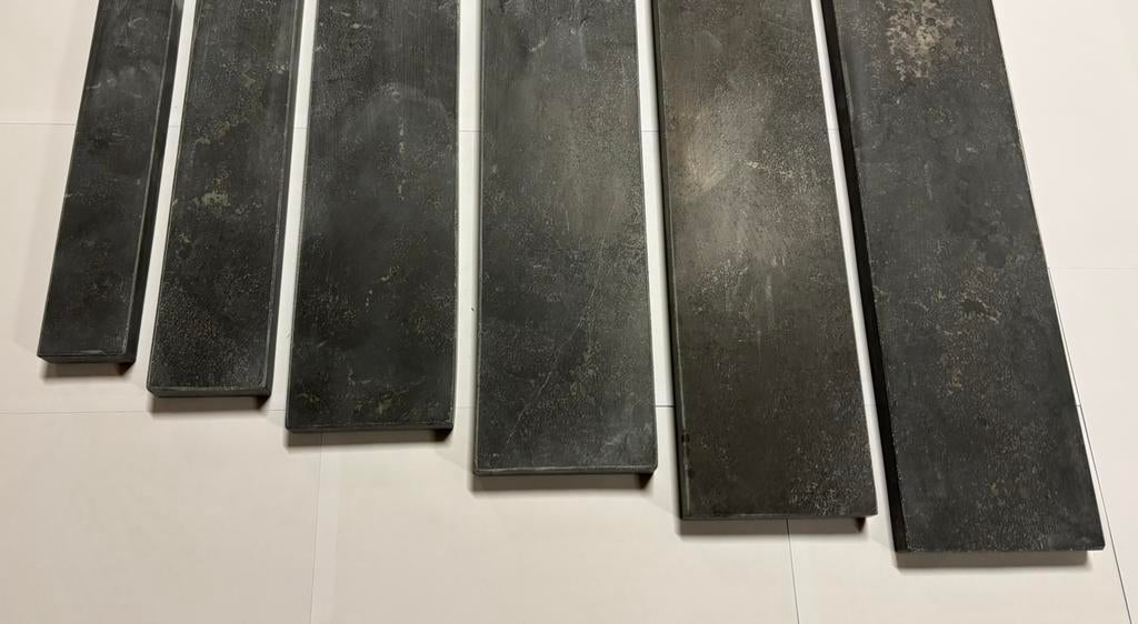 Natuurstenen dorpels 5 tot 12 cm breed - 103 cm lang - NIEUW, Ophalen of Verzenden, Nieuw, Hardsteen, Overige typen