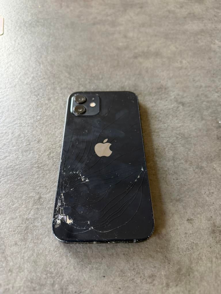 Iphone 12 64gb, Ophalen, Gebruikt, Zwart, IPhone 12