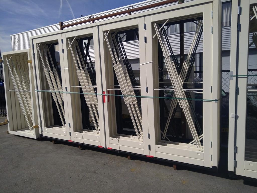 Harmonica pui met 4 deuren, Ophalen, Nieuw, Buitendeur, Vouwdeur