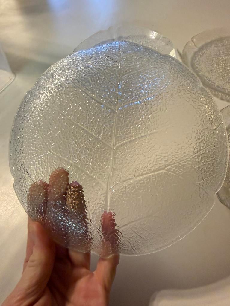 Arcoroc Aspen blad blaadjes bladvormig bordjes schaaltjes, Ophalen of Verzenden, Huis en Inrichting