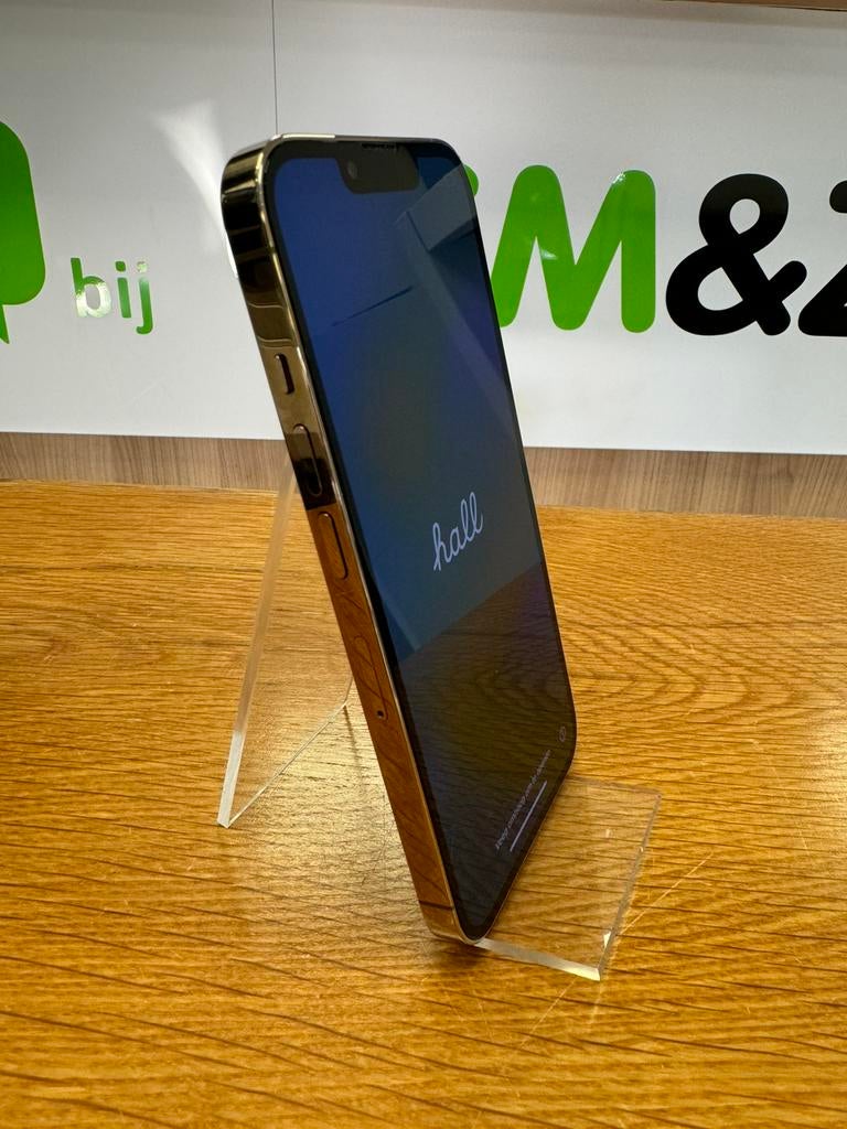 Apple iPhone 13 Pro Max 128GB Goud - 2e hands - 100%, 128 GB, Ophalen of Verzenden, Zonder simlock, Zonder abonnement