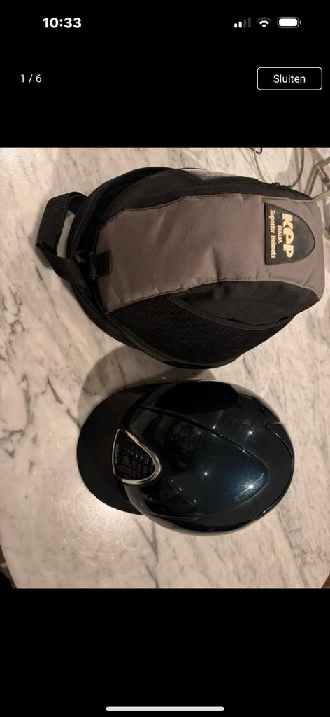 KEP Italia Blauw Groen medium schaal, Ophalen of Verzenden, Zo goed als nieuw, Dressuur