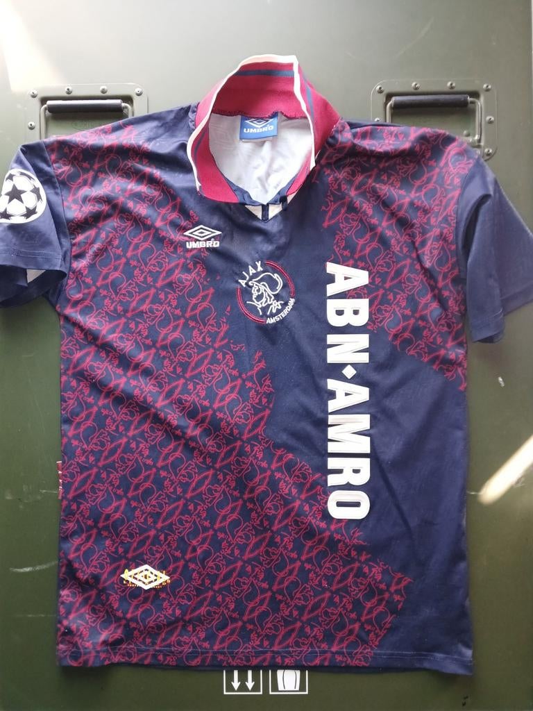 Ajax Litmanen Shirt Voetbalshirt Champions League 1995, Sport en Fitness, Voetbal, Ophalen of Verzenden, Zo goed als nieuw, Shirt