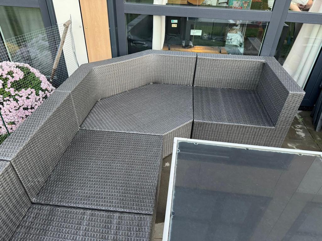 Tuinmeubelen, uitstekende staat, inclusief kussens., Ophalen of Verzenden, Zo goed als nieuw