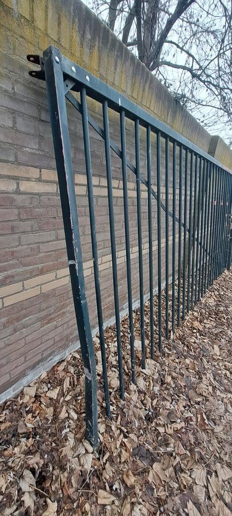 Draaipoort 8 x 2 meter, Ophalen