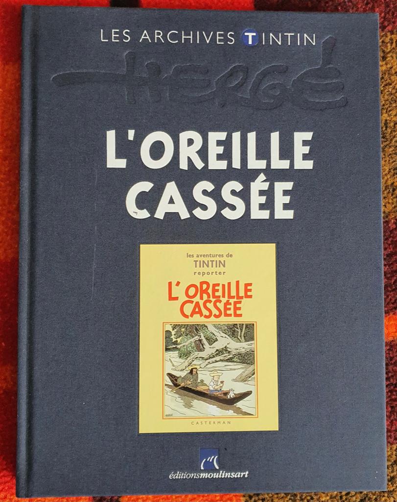 Kuifje Archieven Oreille nieuwstaat € 50, Ophalen of Verzenden, Kuifje, Zo goed als nieuw, Boek of Spel