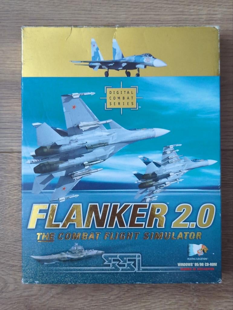 Flanker 2.0 Complete Box Set - Combat Flight Simulator, 1 speler, Ophalen of Verzenden, Zo goed als nieuw, Vanaf 12 jaar