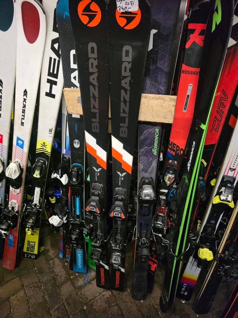 166cm BLIZZARD FIREBIRD COMPETITION 76 2TI, Sport en Fitness, Skiën en Langlaufen, Overige merken, 160 tot 180 cm, Ophalen of Verzenden