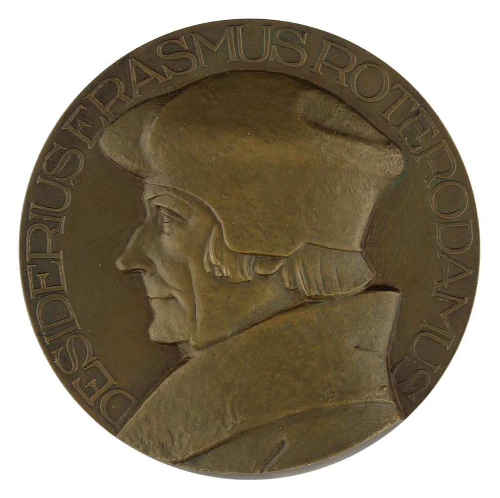 Penning VPK 1936 Bon Ingen-Housz : Erasmus, Verzenden, Brons, Nederland