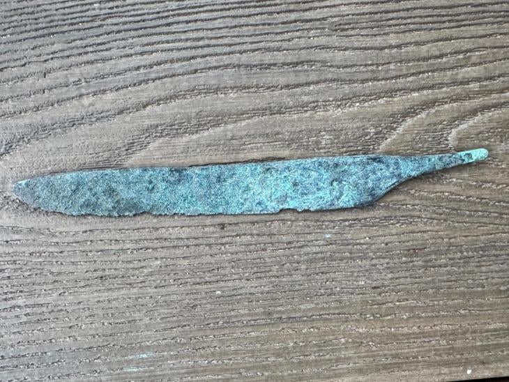 Bronze knife, Ophalen of Verzenden, Brons