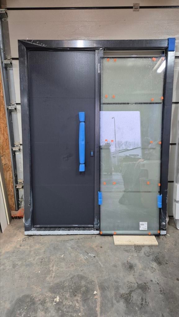 PROFEL plano voordeurkozijn met raam, Deurkozijn, Zo goed als nieuw, Hout, Ophalen