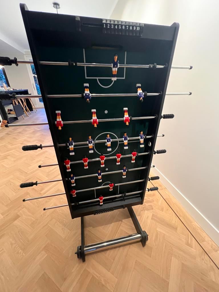 Plooiable baby-foot tafel - Zo goed als nieuw!, Ophalen, Zo goed als nieuw, Reisspel