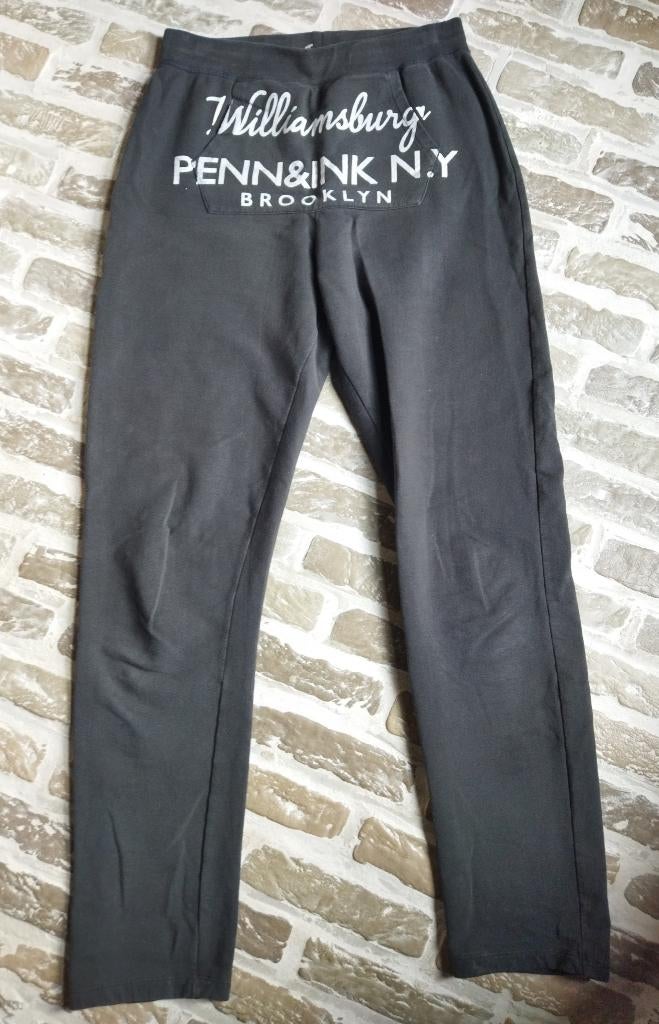 Zwarte Broek Penn & Ink Maat 34, Kleding | Dames, Broeken en Pantalons, Zo goed als nieuw, Maat 34 (XS) of kleiner, Zwart, Lang