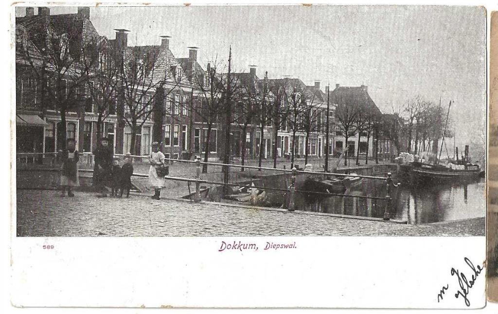 Jt-2701   Dokkum, Verzenden, Voor 1920, Gelopen, Friesland