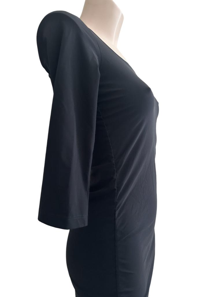 Moq jurk S, Maat 38/40 (M), Zwart, Ophalen of Verzenden, Zo goed als nieuw