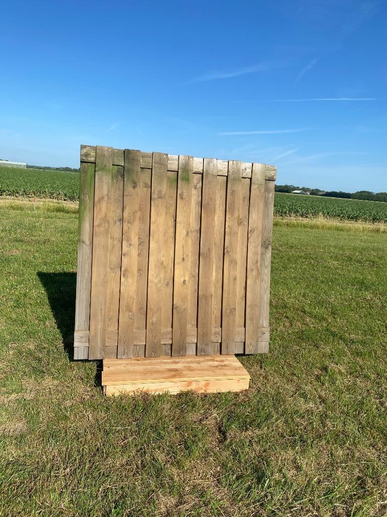 KOOPJE 3x 17 Planken schuttingscherm Mp25028, Ophalen, 1 tot 2 meter, Minder dan 3 meter, Nieuw