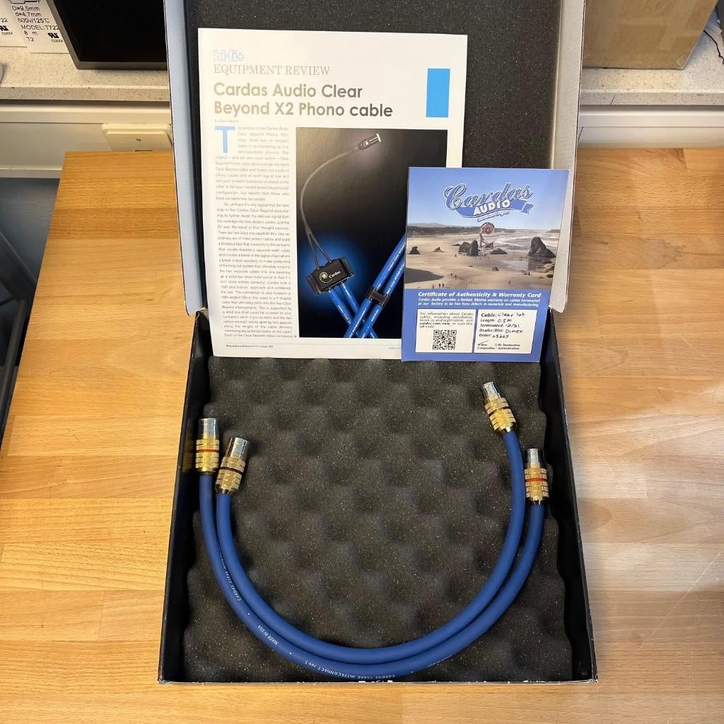 Cardas Audio Clear interconnect rev 1 CG XLR 0,5m (occasion), Audio, Tv en Foto, Onbekend, Cardas Audio, Ophalen of Verzenden