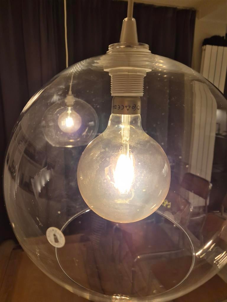 2xIKEA JAKOBSBYN hanglamp Ø30 cm  (Moet weg voor zaterdag!!), Huis en Inrichting, Tafels | Eettafels, Ophalen, Minder dan 50 cm
