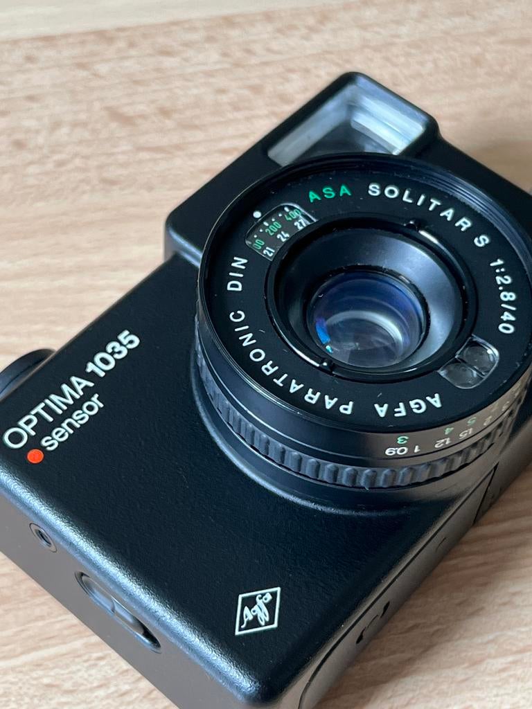 Agfa Optima 1035 Vintage Analoog Camera Mint Conditie, Audio, Tv en Foto, Fotocamera's Analoog, Zo goed als nieuw, Compact, Overige Merken