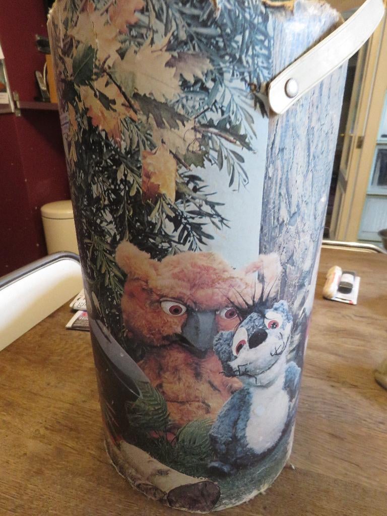 vintage waspoeder box Paulus de boskabouter, Ophalen of Verzenden, Gebruikt, Tv, Gebruiksvoorwerp