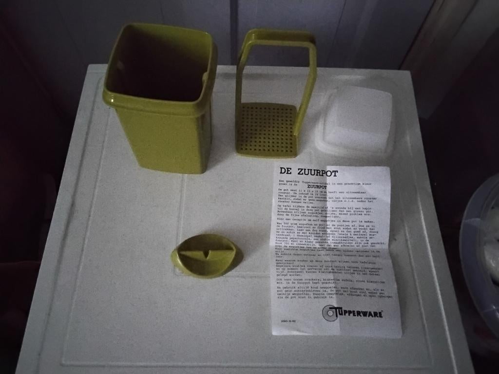 Tupperware, Ophalen of Verzenden, Nieuw, Groen, Overige typen