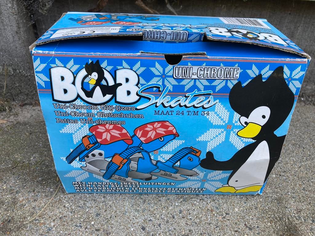 Kinderschaatsen dubbele ijzers, Ophalen of Verzenden, Overige typen, Overige merken