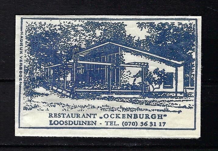 2608 Loosduinen rest OCKENBURGH, Ophalen of Verzenden, Nederland