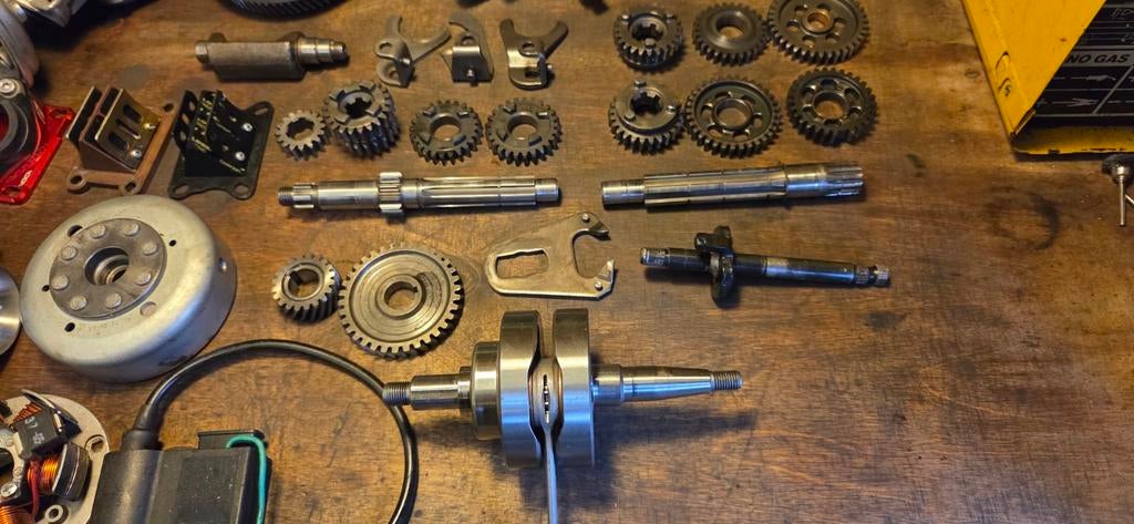 Partij Minarelli am6 onderdelen, Fietsen en Brommers, Brommeronderdelen | Algemeen, Ophalen of Verzenden, Zo goed als nieuw, Overige typen