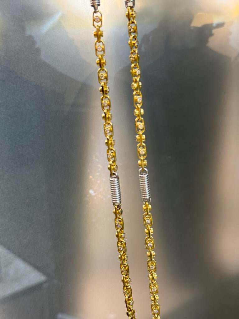 18KT Goud - 67.6 Gram - Ketting - MONTE CARLO, Ophalen, Nieuw, Goud, Goud