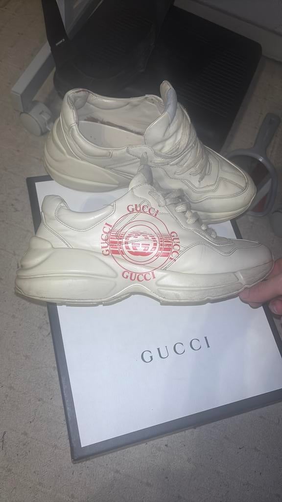 Gucci schoenen, Wit, Ophalen of Verzenden, Sneakers of Gympen, Gucci