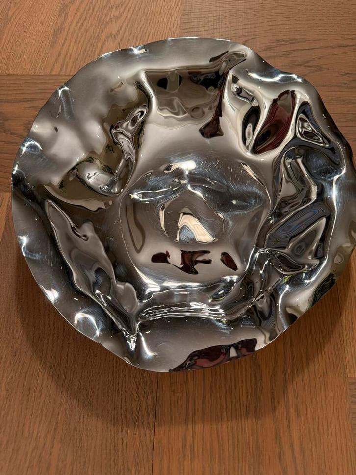 Alessi RVS Schaal - Diameter 27cm, Overige materialen, Schaal, Rond, Ophalen of Verzenden