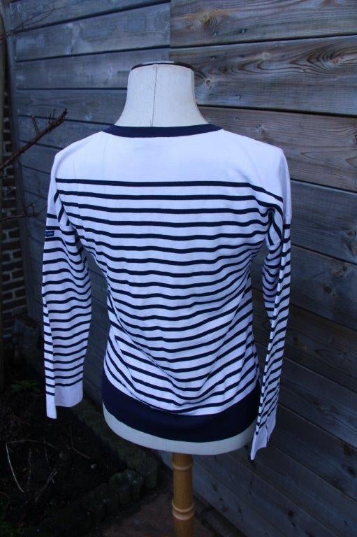 Trui creme/ blauw SaintJames mt 36 dun Vaste prijs, Kleding | Dames, Truien en Vesten, Ophalen of Verzenden, Zo goed als nieuw