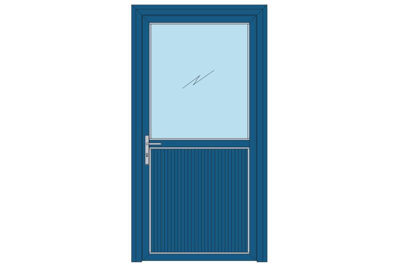 Loopdeuren voor bedrijfshallen | geïsoleerd & ongeïsoleerd, Ophalen, Nieuw, Metaal