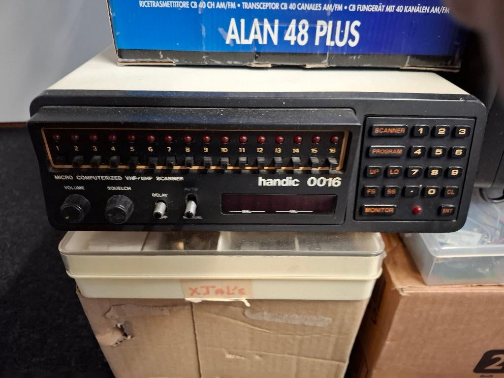 Handic scanner, Ophalen of Verzenden, Gebruikt, 30 tot 200 kanalen