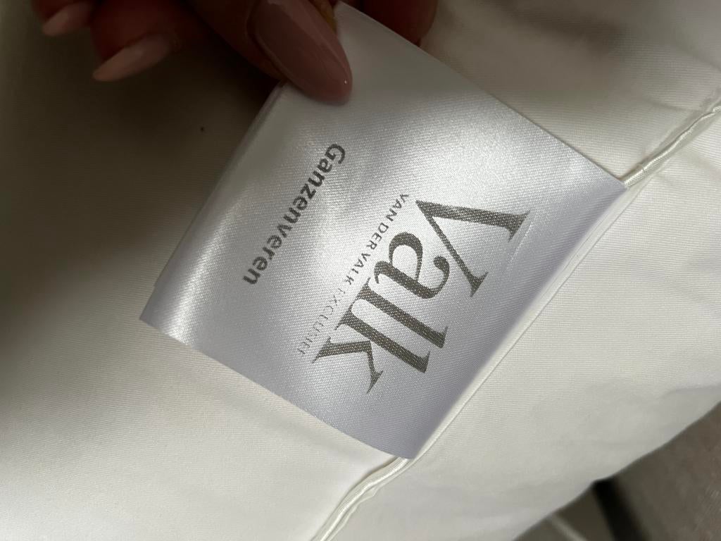 Van der Valk kussen, Eenpersoons, Wit, Ophalen of Verzenden, Zo goed als nieuw