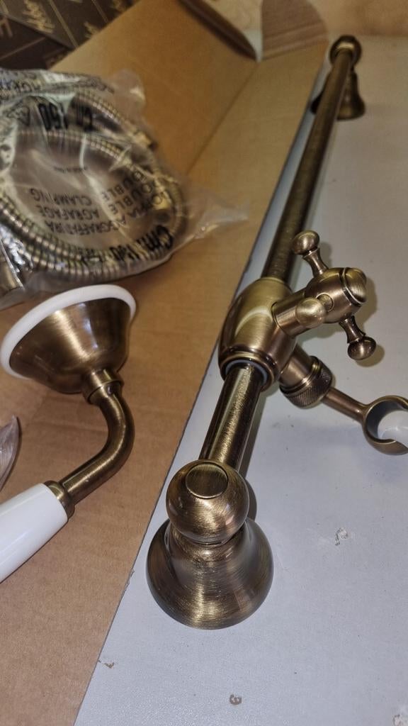 Huber Douchekraan Combinatie - Nieuw in Doos, Ophalen of Verzenden, Nieuw, Met douche