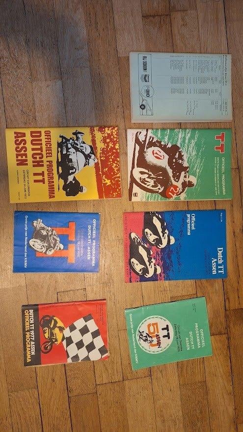 TT Assen programma boekjes, Ophalen of Verzenden, Gebruikt